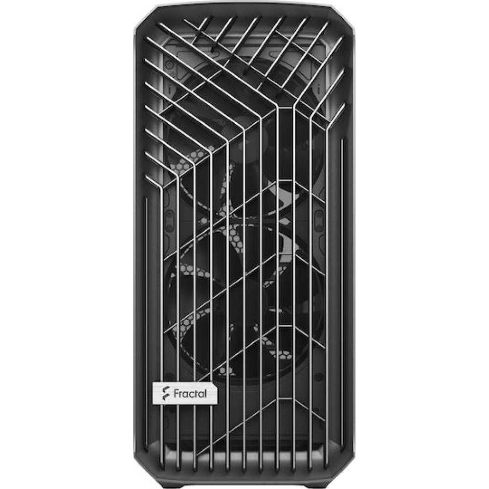 Fractal Design Torrent TG Light Gray Gaming Midi Tower Κουτί Υπολογιστή με Πλαϊνό Παράθυρο Γκρι