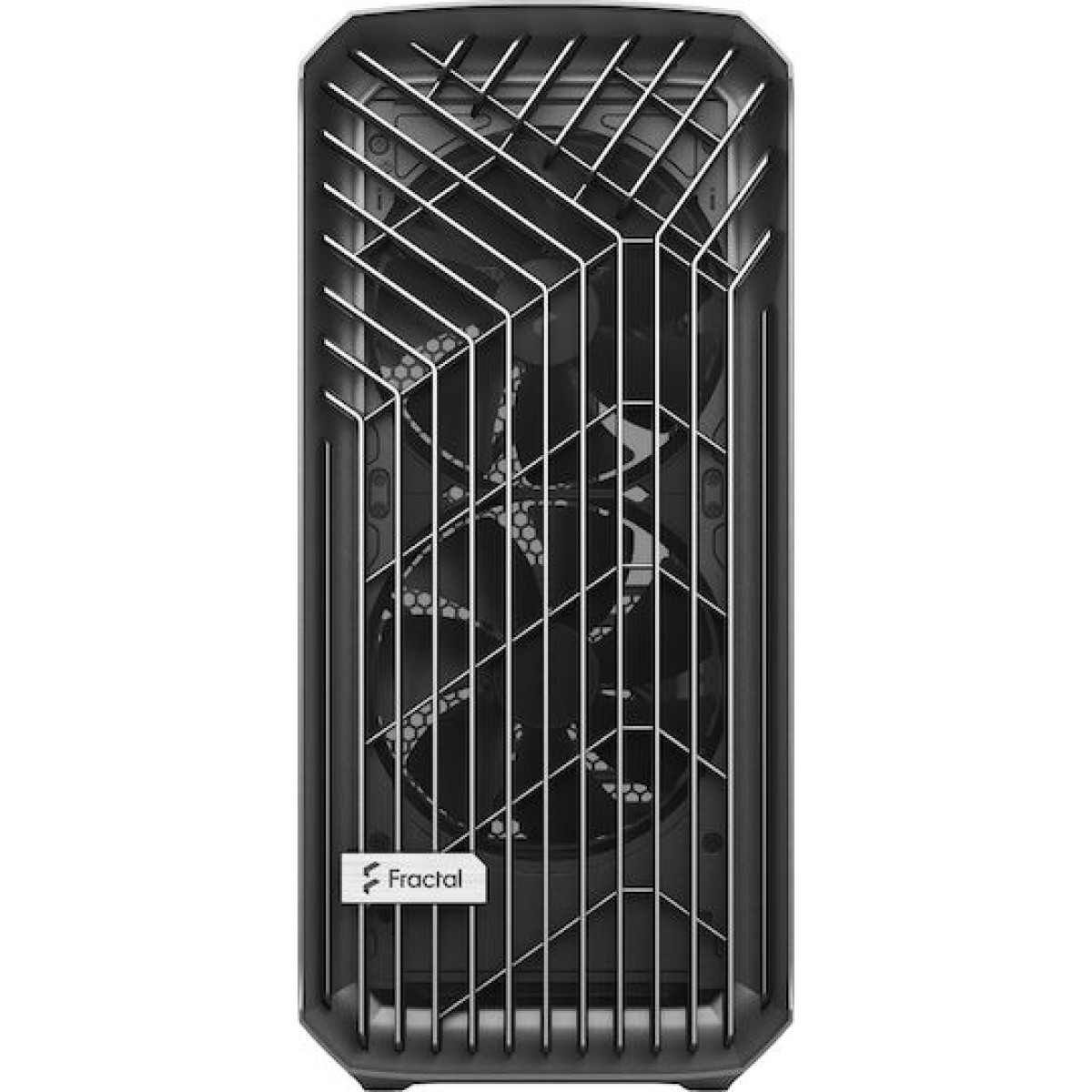 Fractal Design Torrent TG Light Gray Gaming Midi Tower Κουτί Υπολογιστή με Πλαϊνό Παράθυρο Γκρι