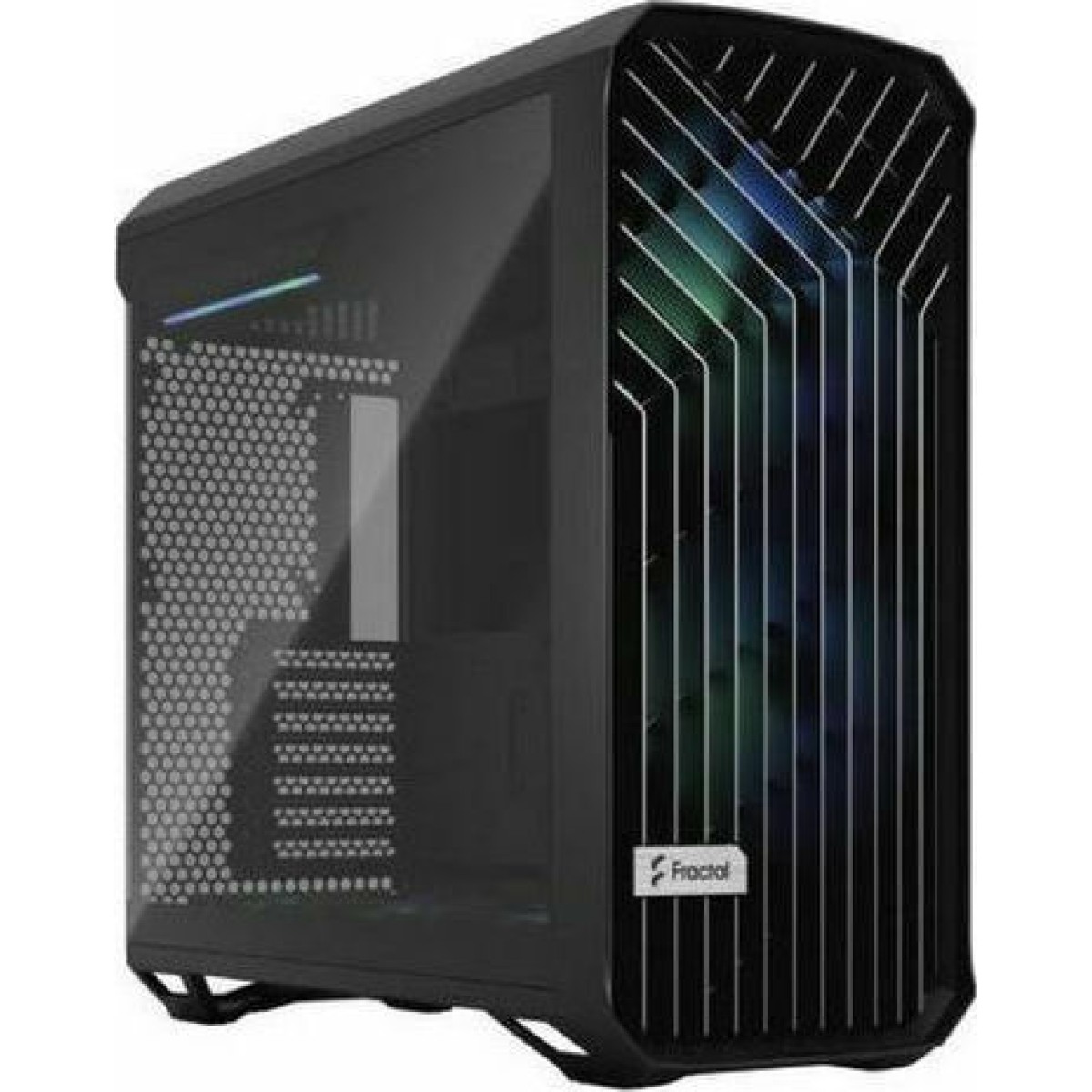 Fractal Design Torrent RGB TG Light Tint Gaming Midi Tower Κουτί Υπολογιστή με Πλαϊνό Παράθυρο Μαύρο