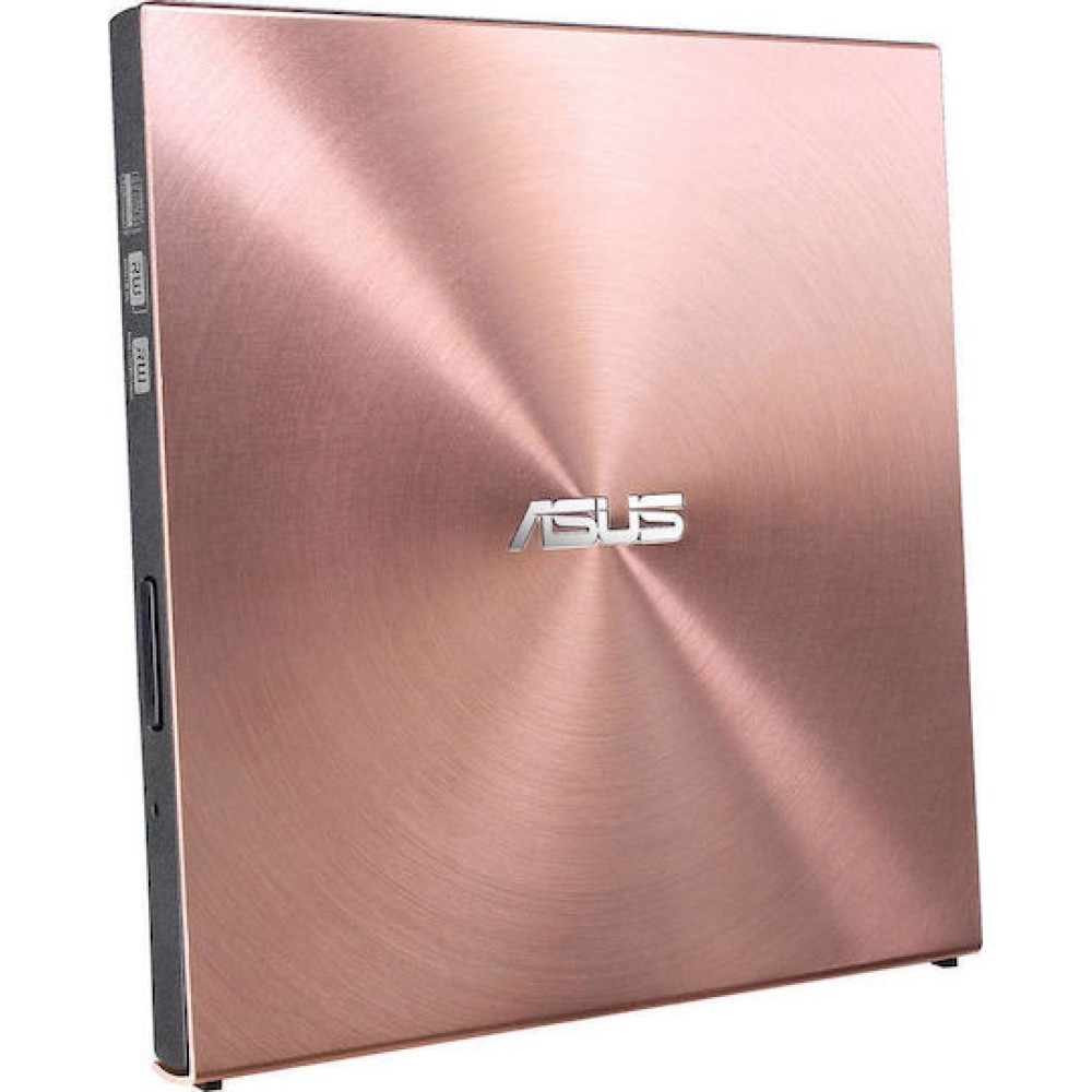 Asus SDRW-08U5S-U Εξωτερικός Οδηγός Εγγραφής/Ανάγνωσης CD/DVD για Desktop / Laptop Ροζ Χρυσό