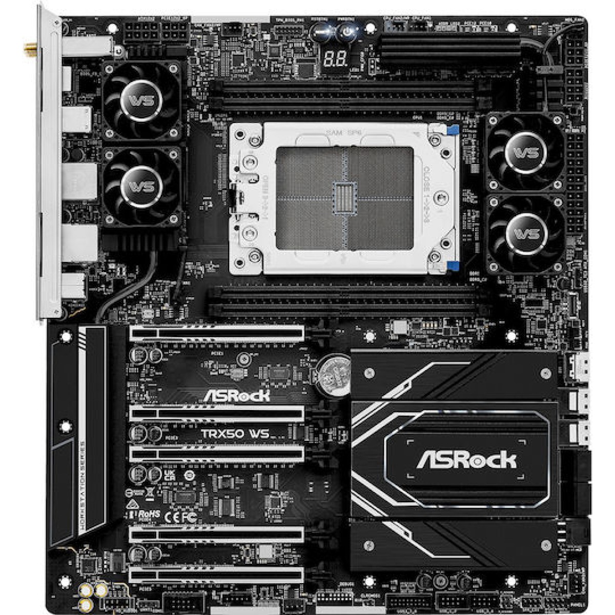 ASRock TRX50 WS Motherboard Extended ATX με AMD sTR5 Socket 90-MXBN40-A0UAYZ