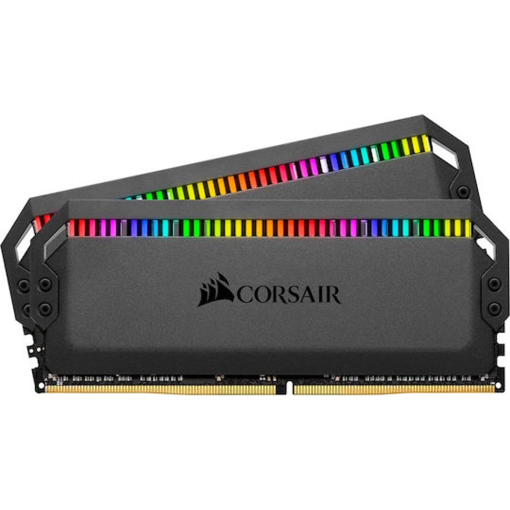 Corsair Dominator Platinum RGB DDR4 32GB RAM με 2x16GB Modules και Ταχύτητα 3600 για Desktop