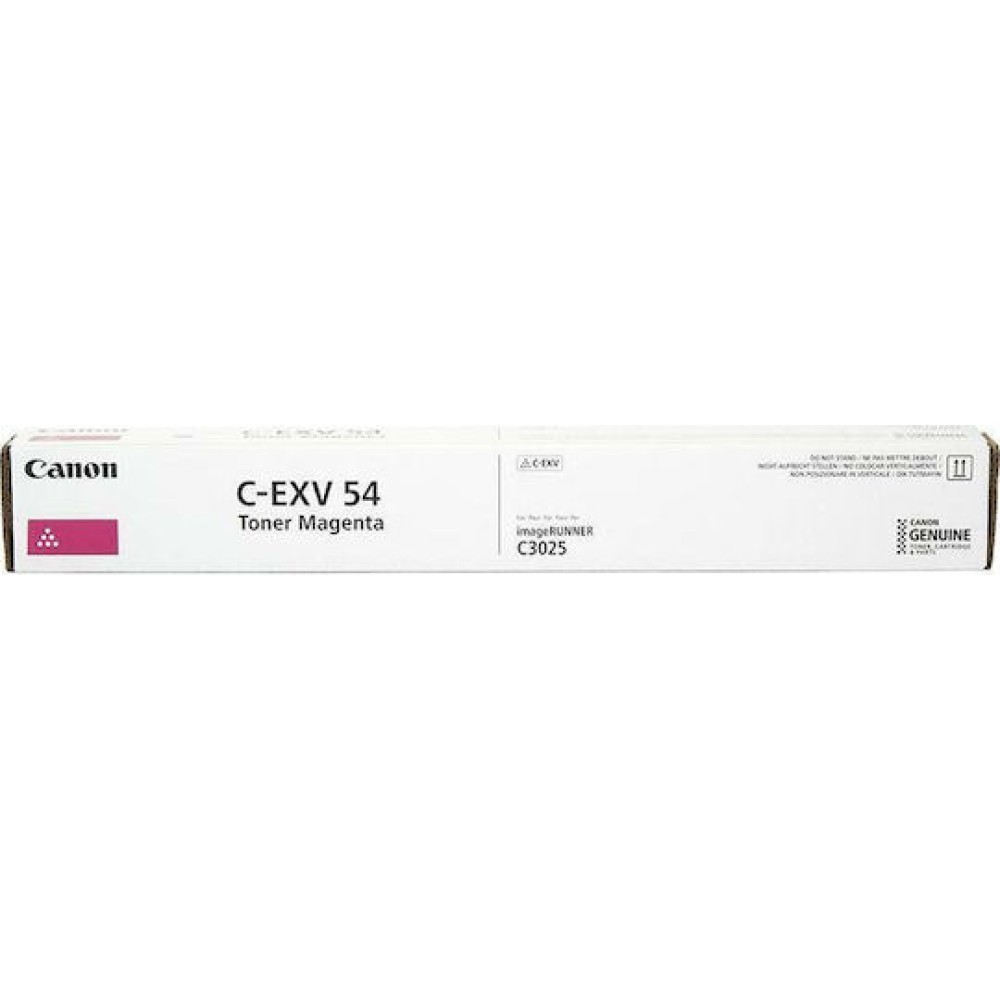 Canon C-EXV54 Γνήσιο Toner Laser Εκτυπωτή Ματζέντα 8500 Σελίδων (1396C002)