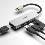 D-Link USB-C Docking Station με HDMI 4K Ασημί (DUB-M530)