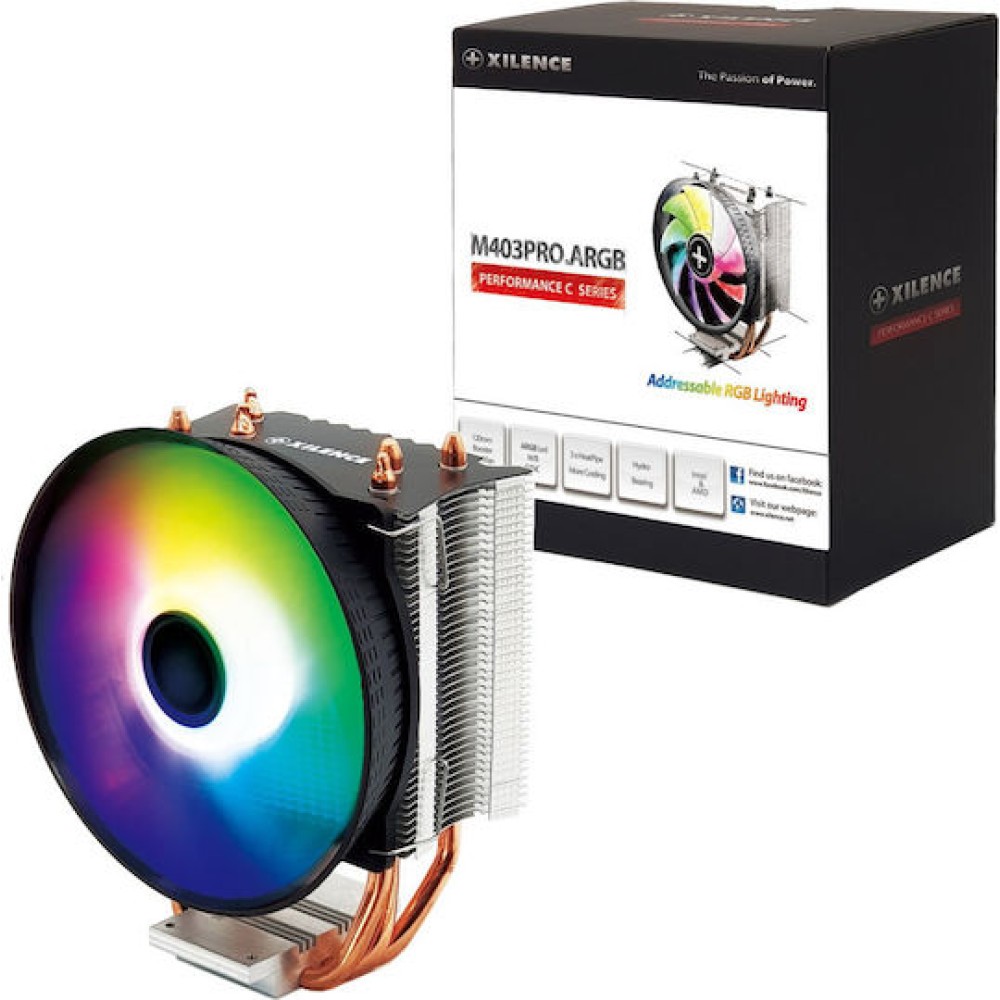 Xilence M403PRO.ARGB Ψύκτρα Επεξεργαστή για Socket AM4/1200/115x/AM3/AM3+