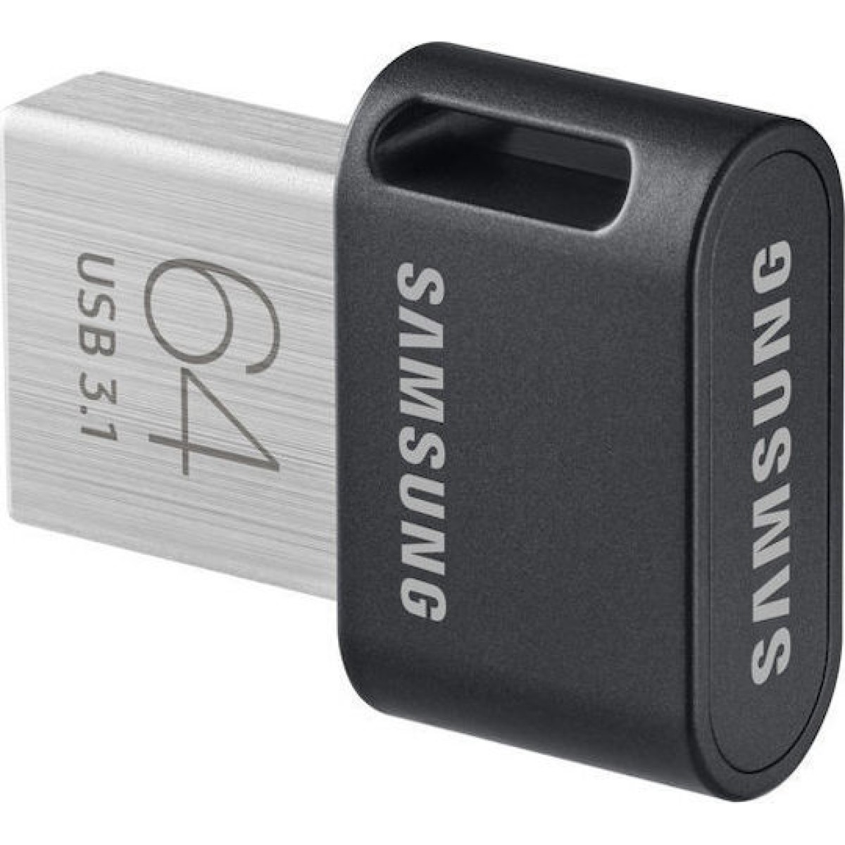 Samsung Fit Plus 64GB USB 3.1 Stick Μαύρο