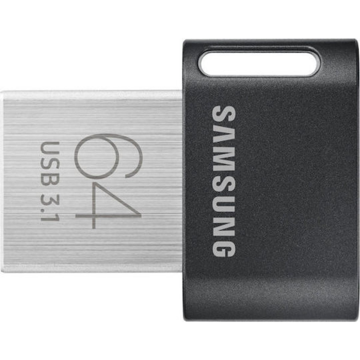 Samsung Fit Plus 64GB USB 3.1 Stick Μαύρο