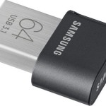 Samsung Fit Plus 64GB USB 3.1 Stick Μαύρο