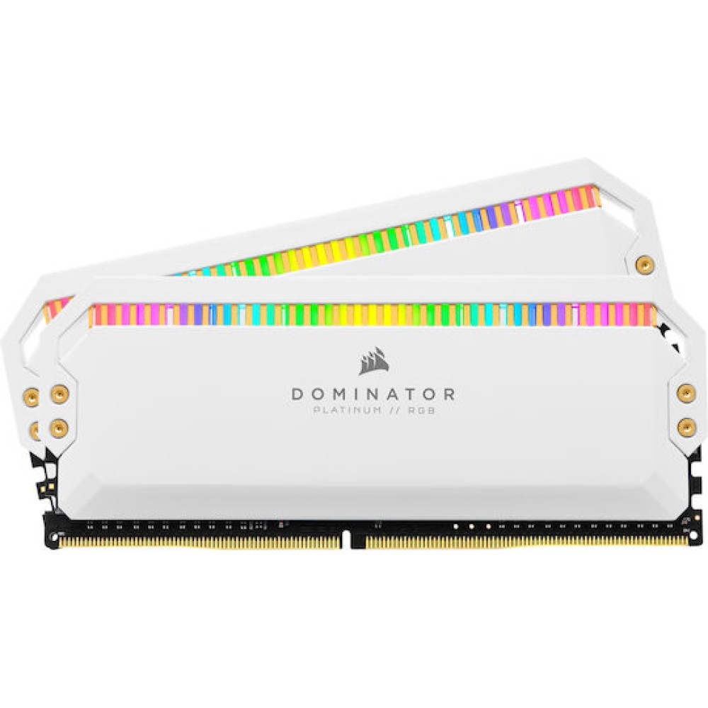 Corsair Dominator Platinum RGB DDR4 16GB RAM με 2x8GB Modules και Ταχύτητα 3200 για Desktop