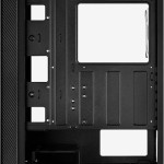 Aerocool Hive ARGB v1 Gaming Midi Tower Κουτί Υπολογιστή με Πλαϊνό Παράθυρο Μαύρο