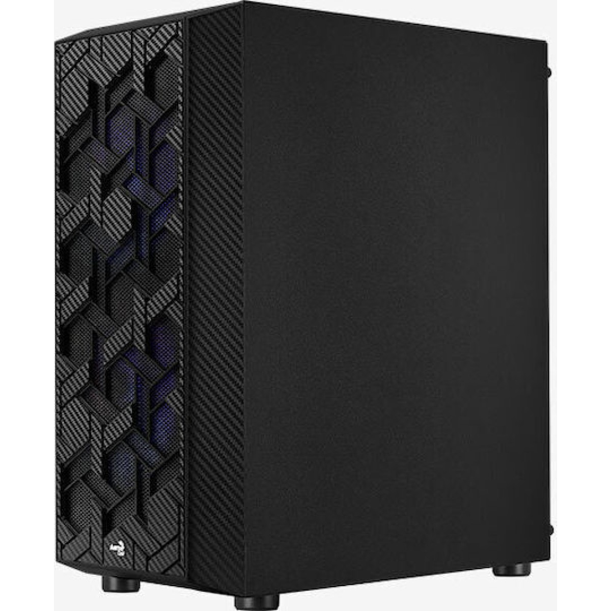 Aerocool Hive ARGB v1 Gaming Midi Tower Κουτί Υπολογιστή με Πλαϊνό Παράθυρο Μαύρο