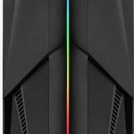 Aerocool Mecha v1 Gaming Midi Tower Κουτί Υπολογιστή με Πλαϊνό Παράθυρο και RGB Φωτισμό Μαύρο