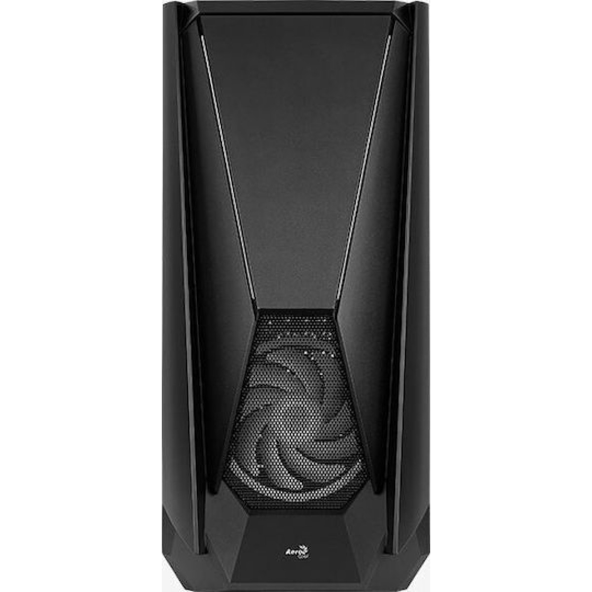 Aerocool Visor Gaming Midi Tower Κουτί Υπολογιστή με Πλαϊνό Παράθυρο και RGB Φωτισμό Μαύρο