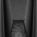 Aerocool Visor Gaming Midi Tower Κουτί Υπολογιστή με Πλαϊνό Παράθυρο και RGB Φωτισμό Μαύρο