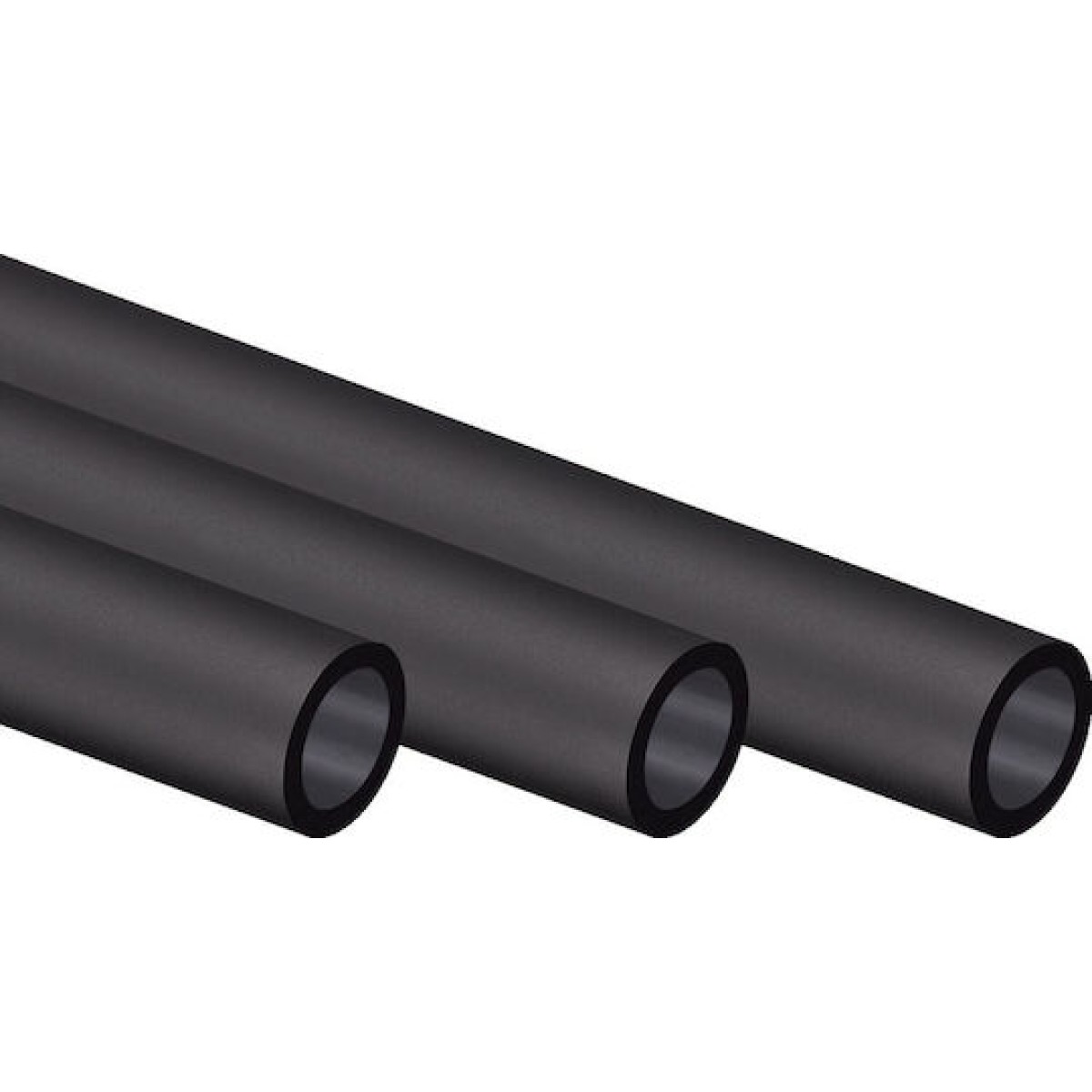 Corsair Hydro X Series XT Hardline 14mm Tubing Satin Black
