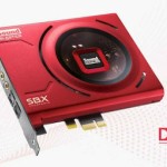 Creative Blaster Z SE ​Εσωτερική PCI Express Κάρτα Ήχου 5.1 σε Κόκκινο χρώμα