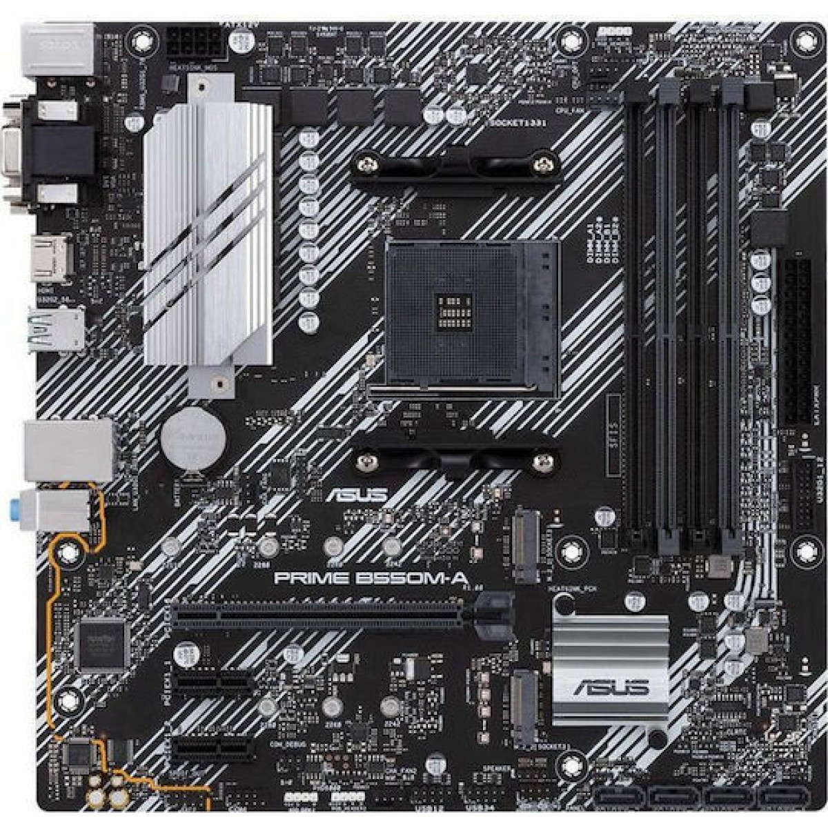 Asus Prime B550M-A Motherboard Micro ATX με AMD AM4 Socket 90MB14I0-M0EAY0