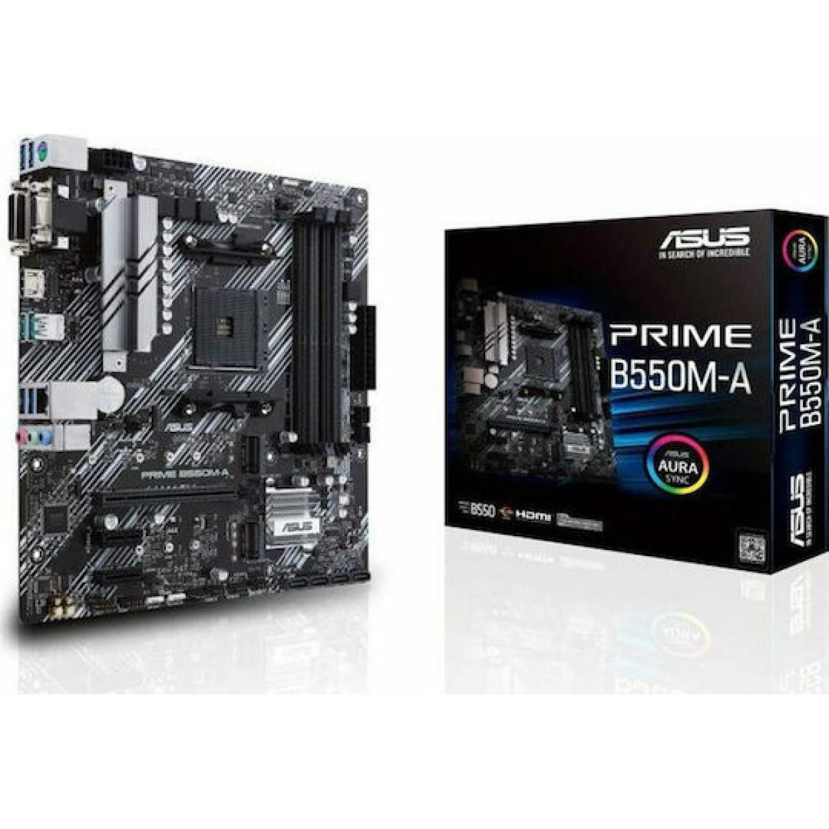 Asus Prime B550M-A Motherboard Micro ATX με AMD AM4 Socket 90MB14I0-M0EAY0