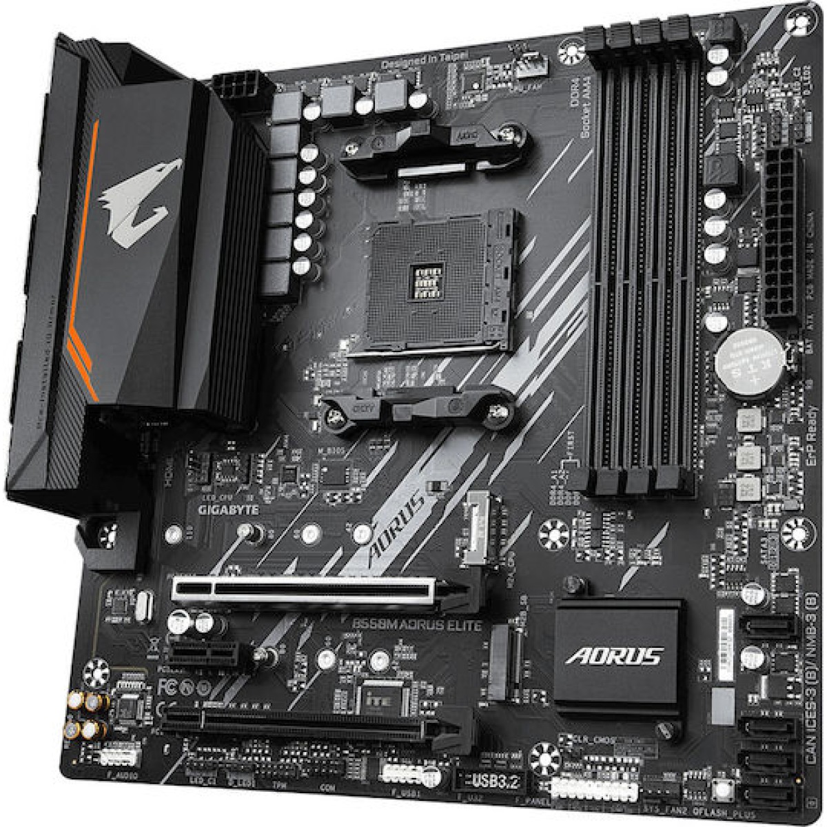 Gigabyte B550M Aorus Elite Motherboard Micro ATX με AMD AM4 Socket