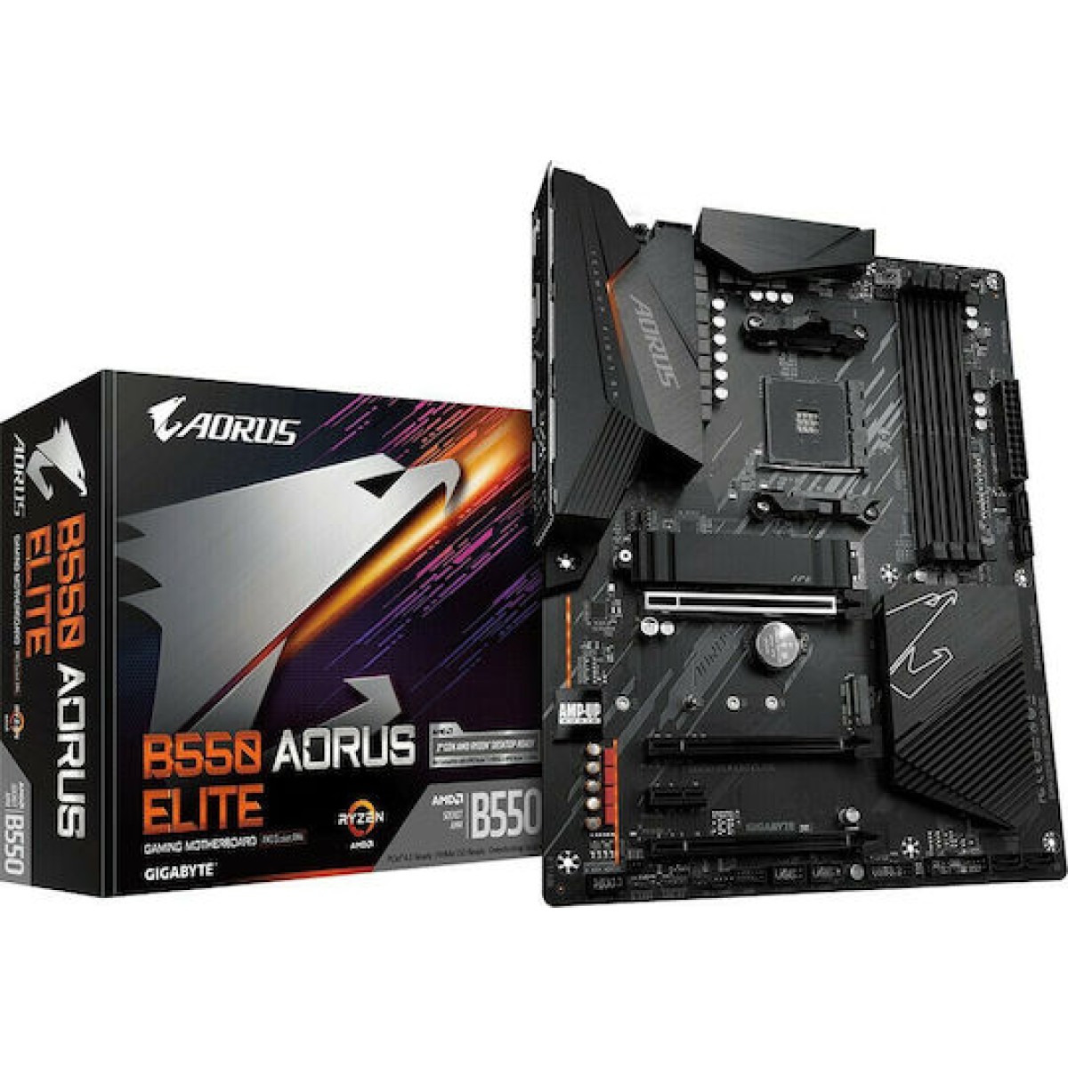 Gigabyte B550M Aorus Elite Motherboard Micro ATX με AMD AM4 Socket
