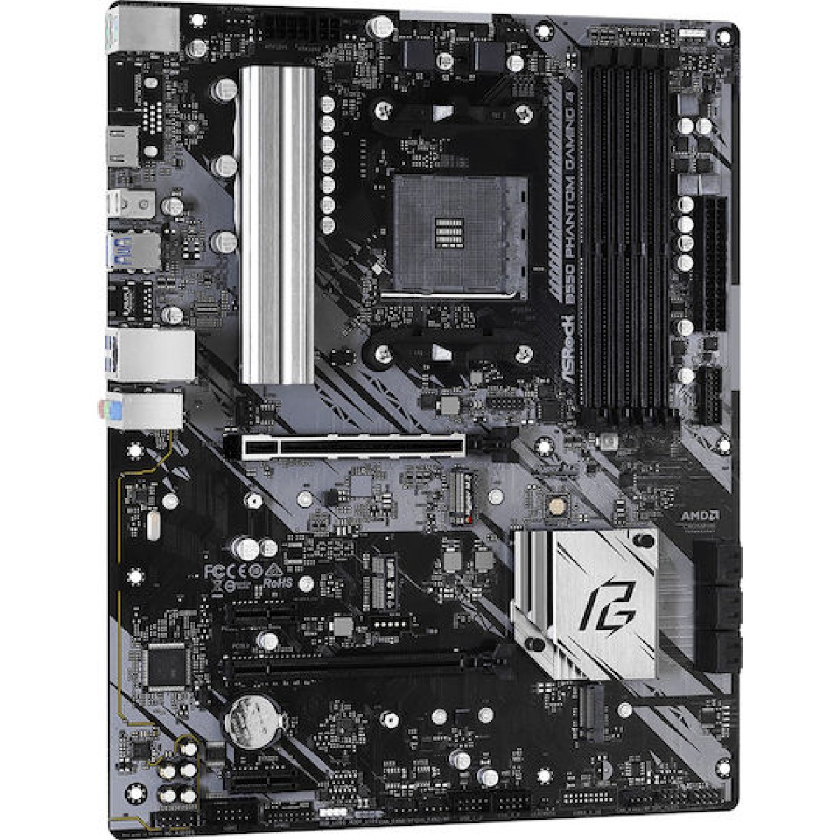 ASRock B550 Phantom Gaming 4 Motherboard ATX με AMD AM4 Socket 90-MXBCY0-A0UAYZ