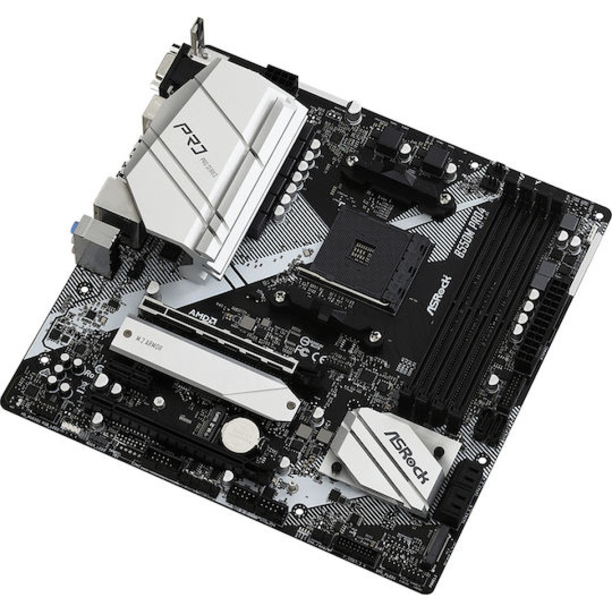 ASRock B550M Pro4 Motherboard Micro ATX με AMD AM4 Socket