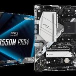 ASRock B550M Pro4 Motherboard Micro ATX με AMD AM4 Socket