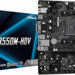 ASRock B550M-HDV Motherboard Micro ATX με AMD AM4 Socket 90-MXBDJ0-A0UAYZ