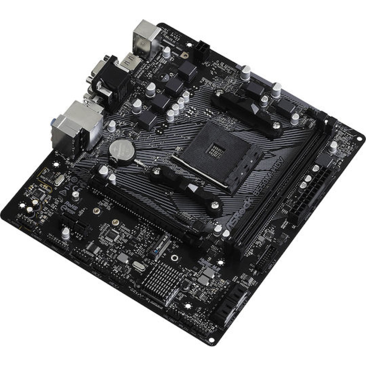 ASRock B550M-HDV Motherboard Micro ATX με AMD AM4 Socket 90-MXBDJ0-A0UAYZ