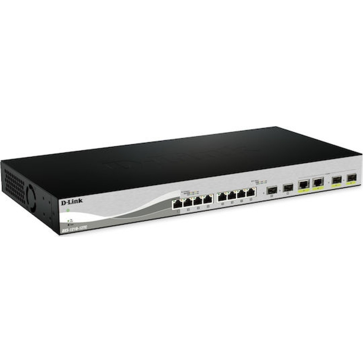 D-Link DXS-1210-12TC Managed L2 Switch με 8 Θύρες Gigabit (1Gbps) Ethernet και 4 SFP Θύρες