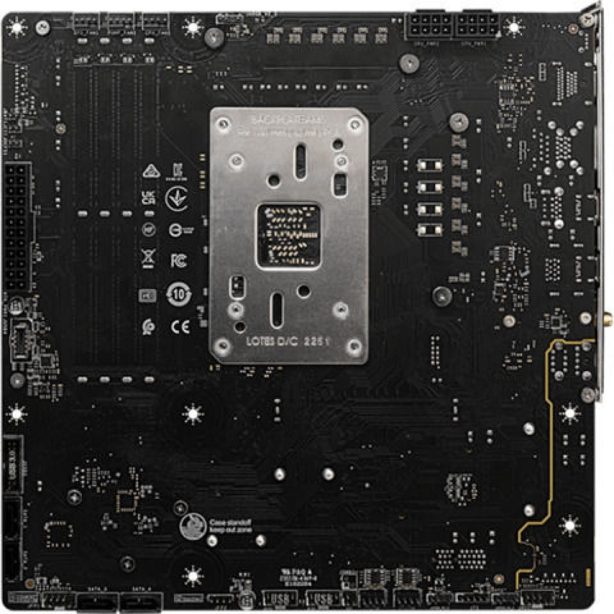 MSI B650M PROJECT ZERO Wi-Fi Motherboard Micro ATX με AMD AM5 Socket 7E09-003R