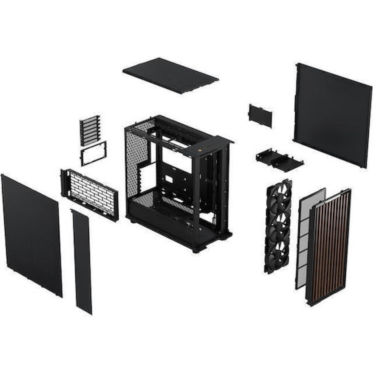 Fractal Design North XL Gaming Full Tower Κουτί Υπολογιστή Charcoal Black