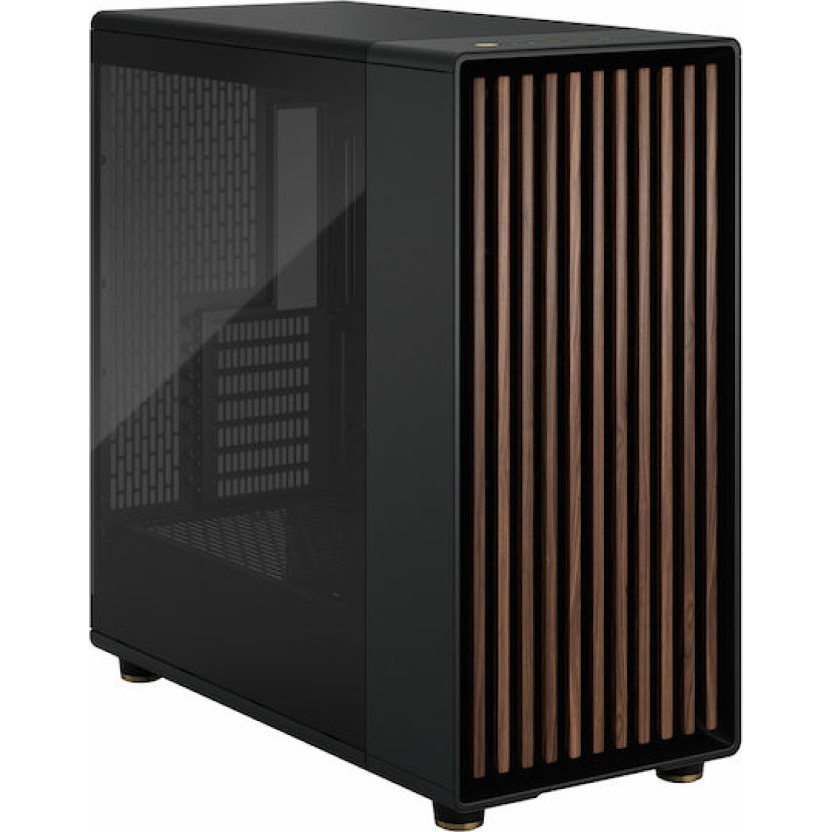 Fractal Design North XL Gaming Full Tower Κουτί Υπολογιστή με Πλαϊνό Παράθυρο Charcoal Black TG Dark