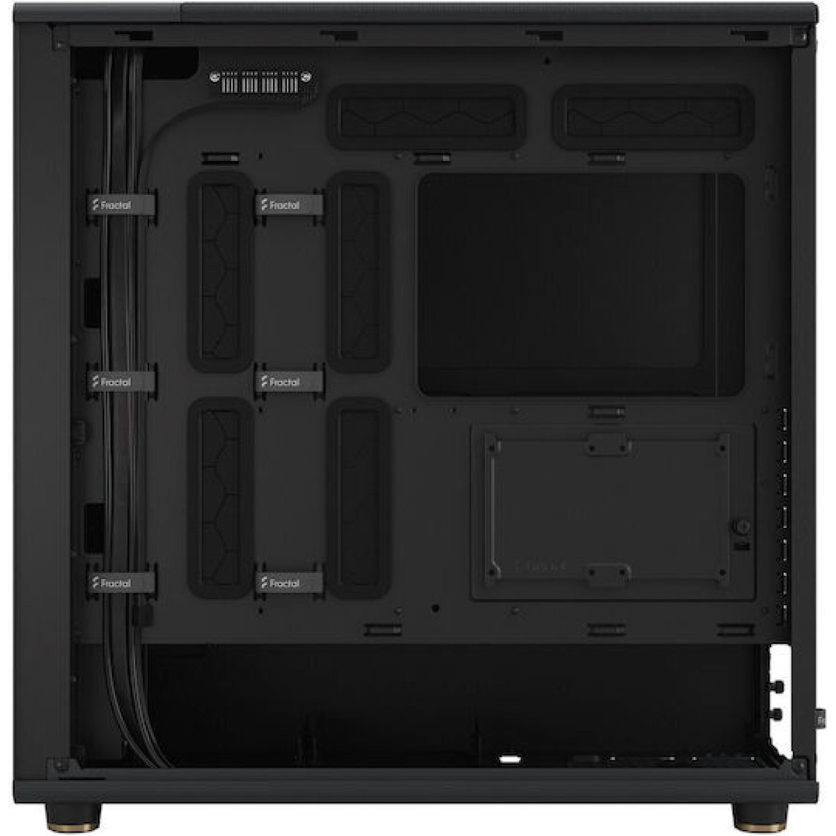 Fractal Design North XL Gaming Full Tower Κουτί Υπολογιστή με Πλαϊνό Παράθυρο Charcoal Black TG Dark