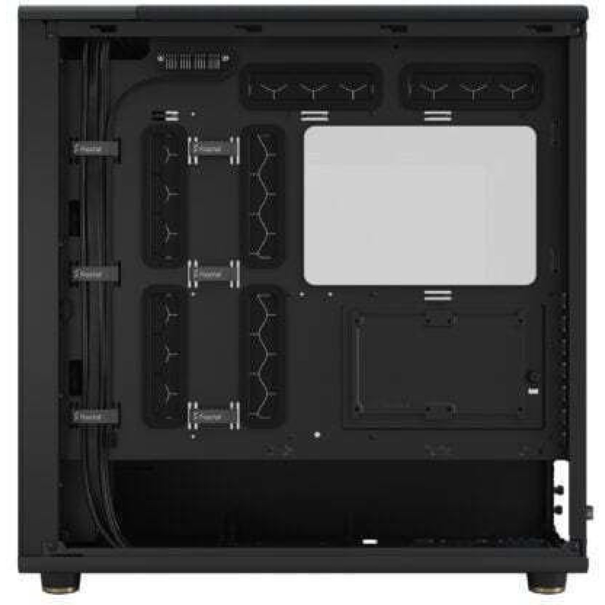 Fractal Design North XL Gaming Full Tower Κουτί Υπολογιστή με Πλαϊνό Παράθυρο Charcoal Black TG Dark