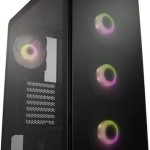 Fractal Design FD-C-NOR1X-04 Gaming Midi Tower Κουτί Υπολογιστή με Πλαϊνό Παράθυρο Chalk White