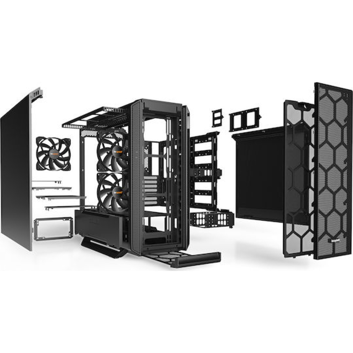 Be Quiet Silent Base 802 Midi Tower Κουτί Υπολογιστή Μαύρο