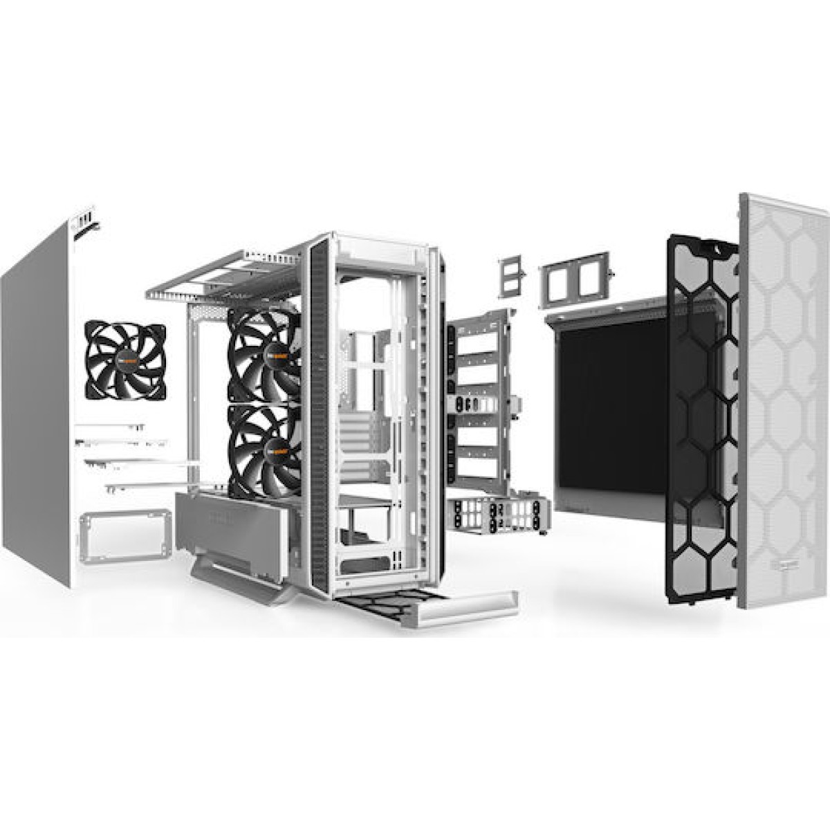 Be Quiet Silent Base 802 Midi Tower Κουτί Υπολογιστή Λευκό