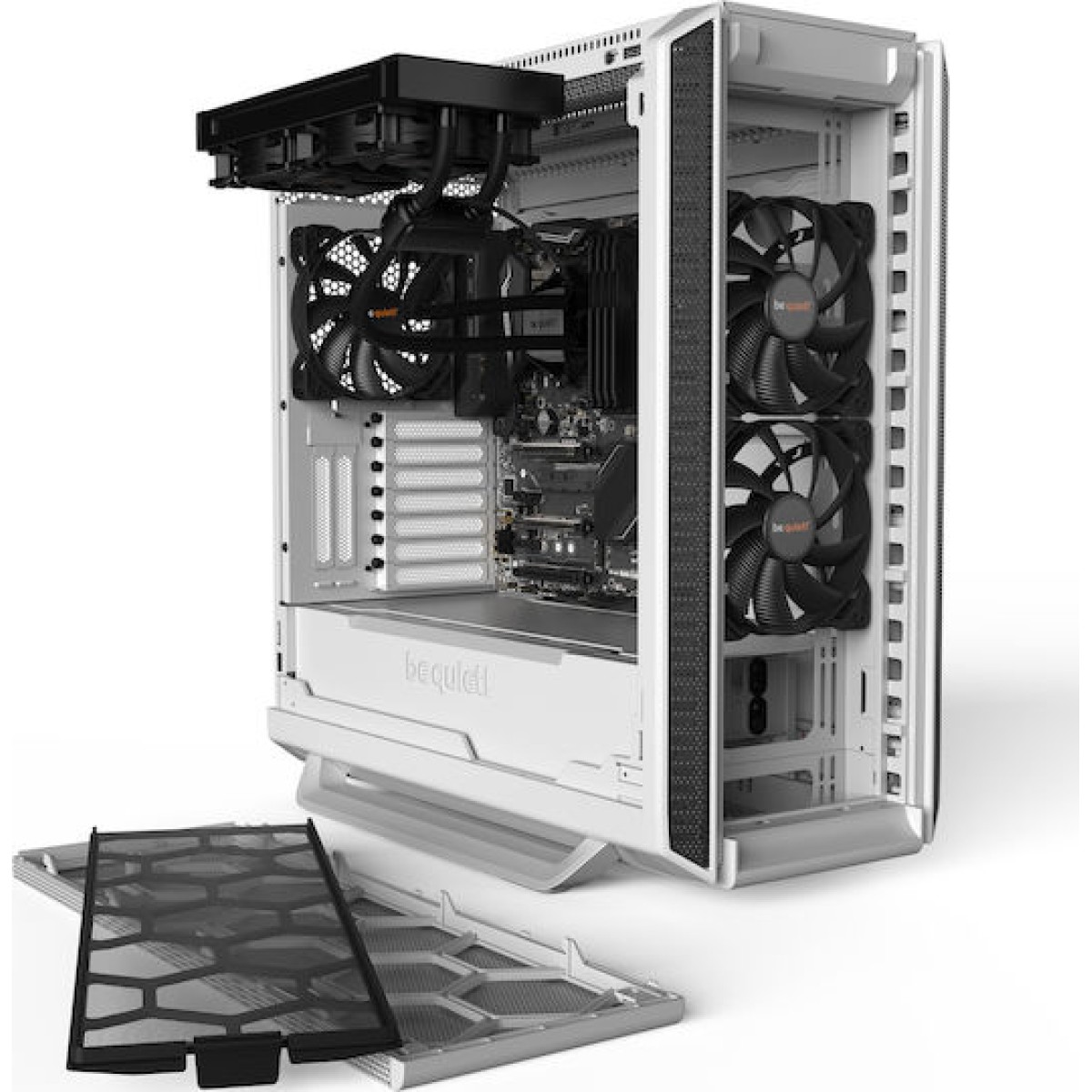 Be Quiet Silent Base 802 Midi Tower Κουτί Υπολογιστή Λευκό