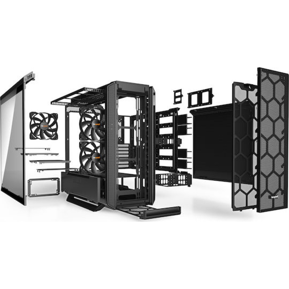 Be Quiet Silent Base 802 Window Midi Tower Κουτί Υπολογιστή Μαύρο