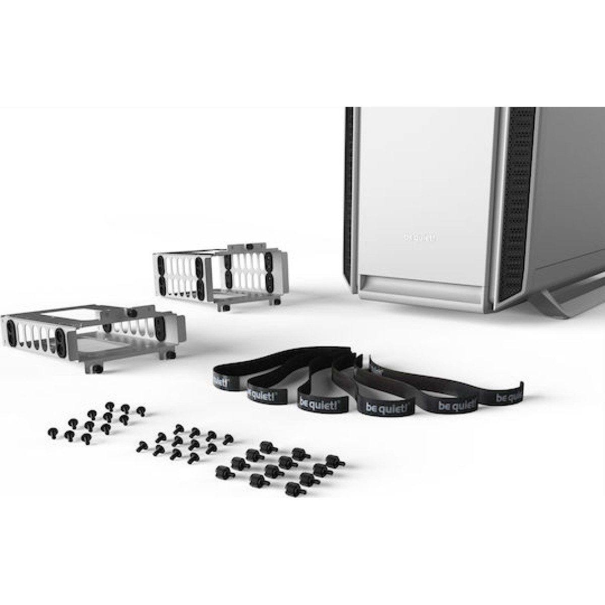 Be Quiet Silent Base 802 Window Midi Tower Κουτί Υπολογιστή Λευκό