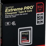 Sandisk Extreme Pro CFexpress 512GB
