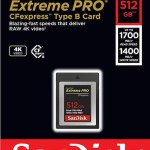 Sandisk Extreme Pro CFexpress 512GB