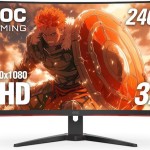 AOC C32G2ZE VA Curved Gaming Monitor 31.5