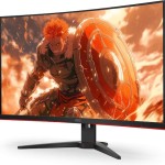 AOC C32G2ZE VA Curved Gaming Monitor 31.5
