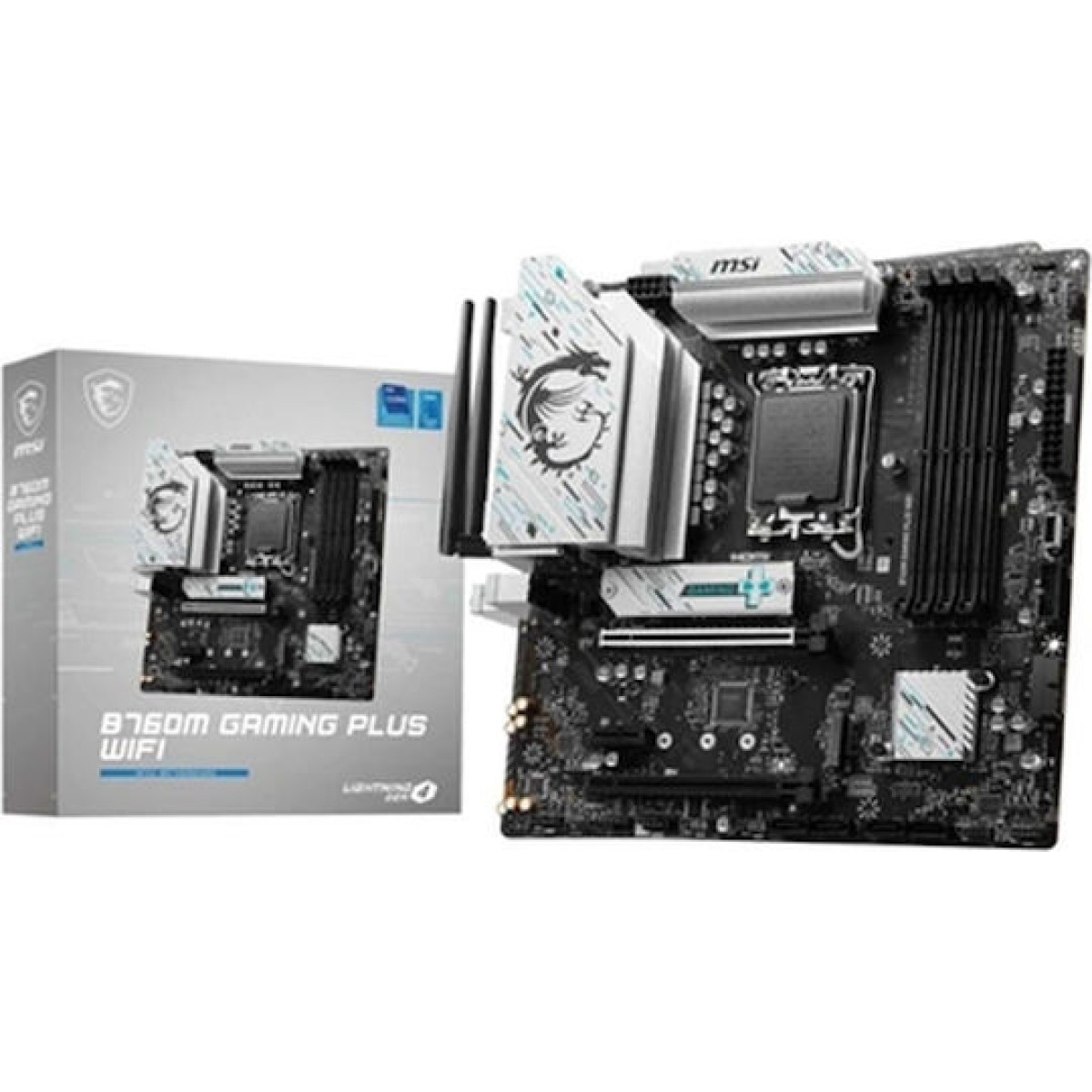 MSI B760M Gaming Plus WIFI Motherboard Micro ATX με Intel 1700 Socket 911-7D99-017 7D99-017R