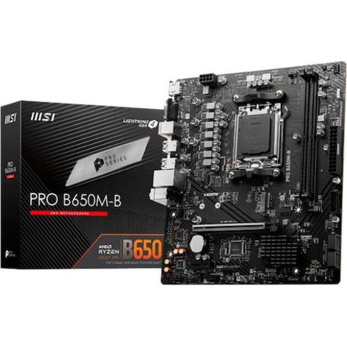 MSI PRO B650M-B Motherboard Micro ATX με AMD AM5 Socket