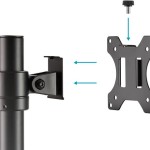 Digitus Universal Single Monitor Pole Mount DA-90397