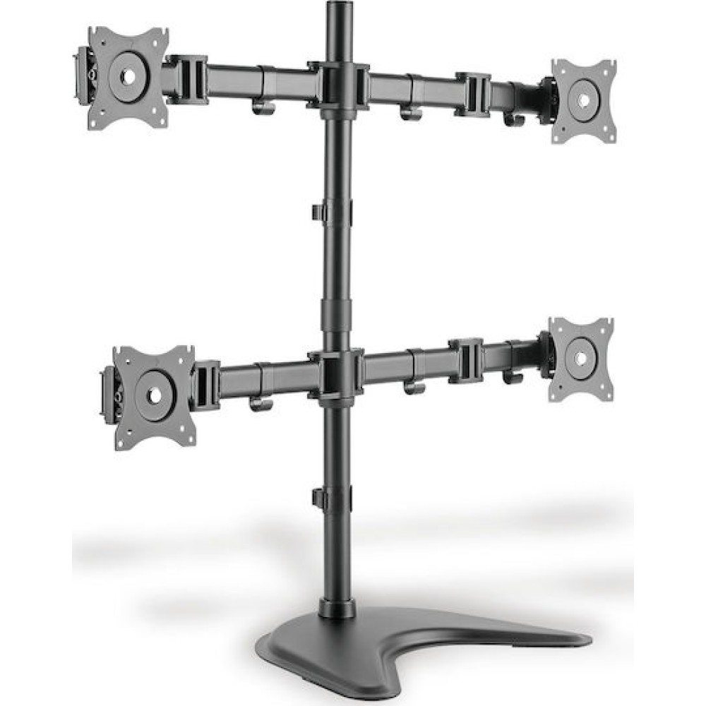 Digitus Επιτραπέζια Βάση για 4 Οθόνες έως 27