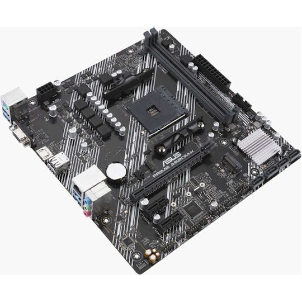 Asus Prime A520M-K Motherboard Micro ATX με AMD AM4 Socket 90MB1500-M0EAY0